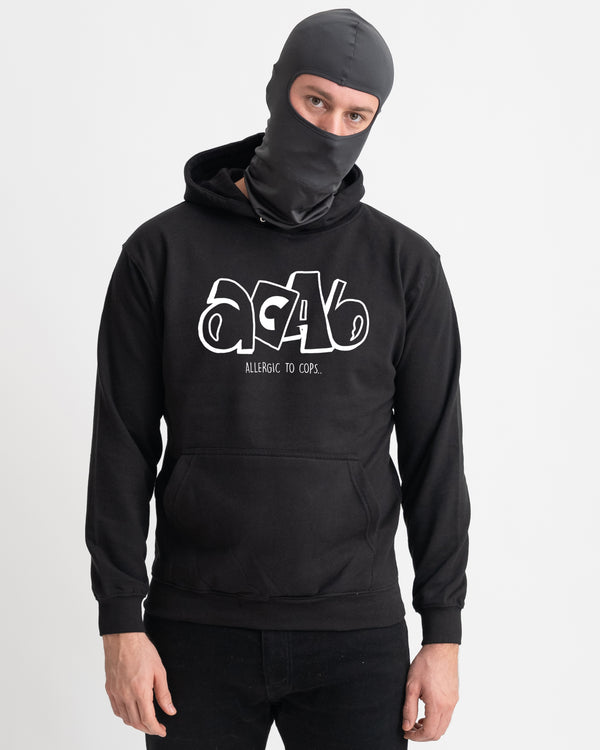 acab allergic to cops - hoodie