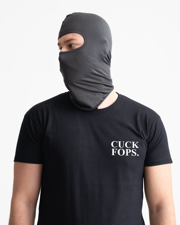 CUCK FOPS - T-Shirt Schwarz